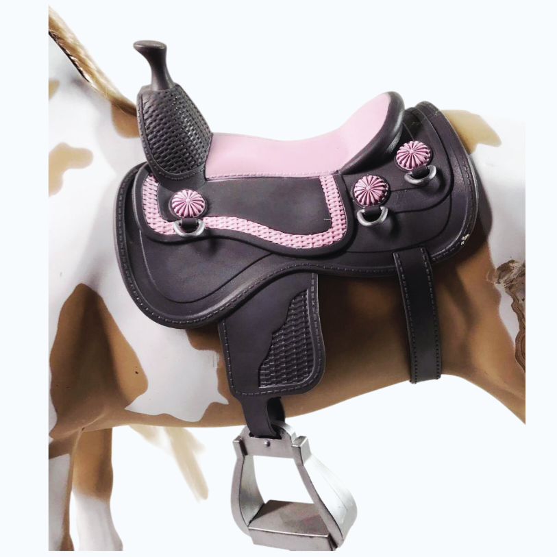 20" Palomino Paint Horse *Our Generation by Battat 'Hair Play w/ Saddle