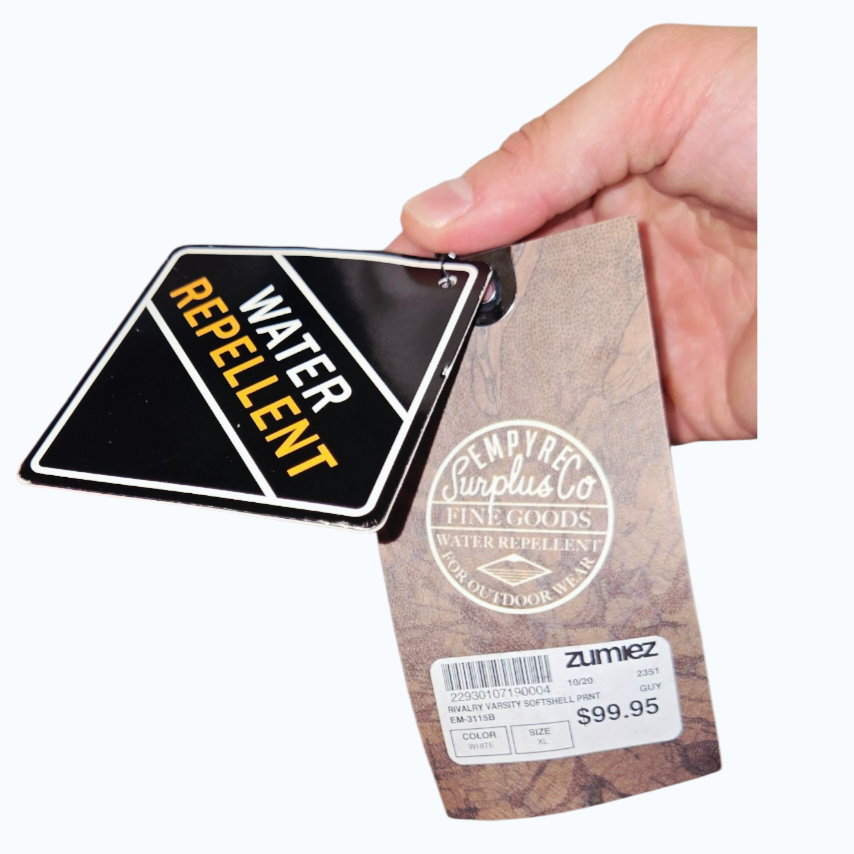 NWT *EMPYRE Multicolor Hooded Jacket Blue/White Outdoor Wear (XL)