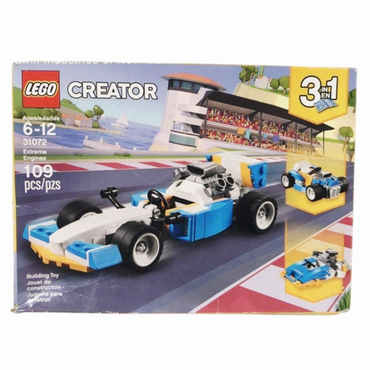 NIB *Lego Creator 'Extreme Engine' 3-in-1 Building Set Race Car #31072