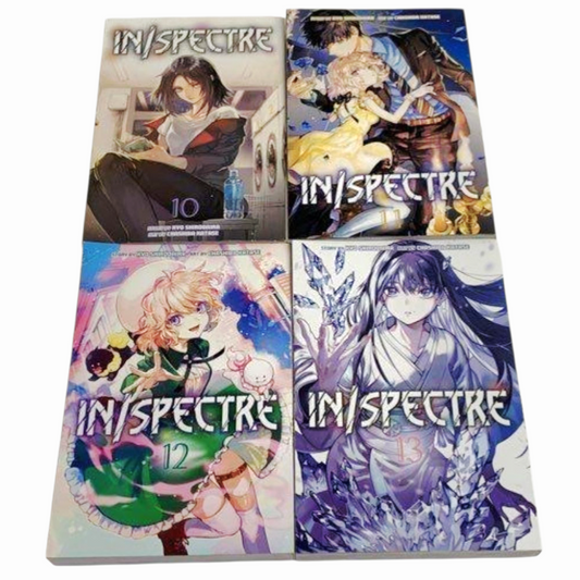 NEW *In/Spectrum (4-Book Set) Manga Series /Vol. #10 - 13 Kodansha Comic
