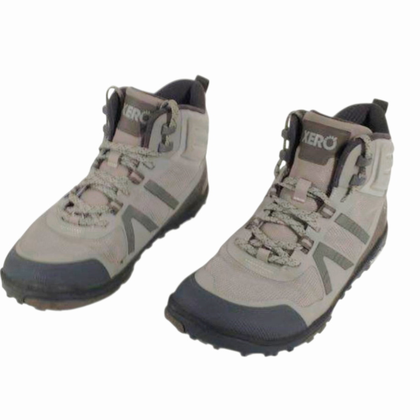 NIB *Xero Shoes Women Grey Lace-up Scrambler Mid II RR08-12 Hiking Boots (10)