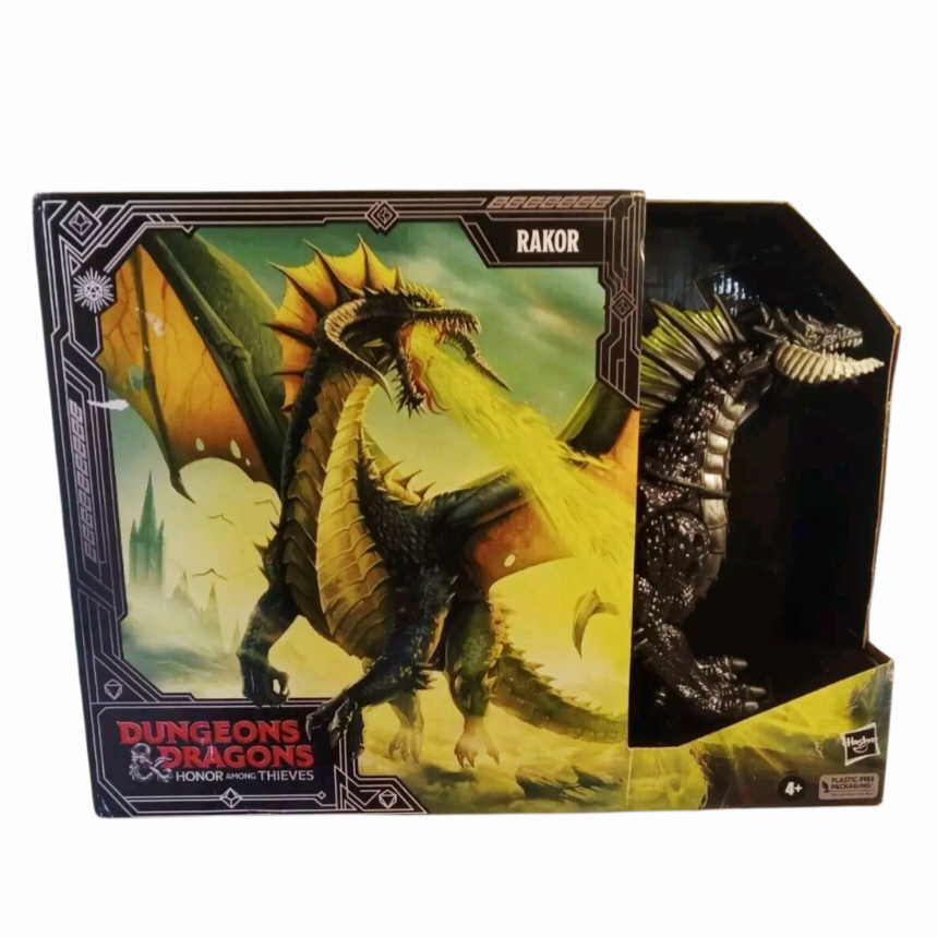 NIB *Dungeons & Dragons Honor Among Thieves RAKOR 20" Dragon Figure 2023