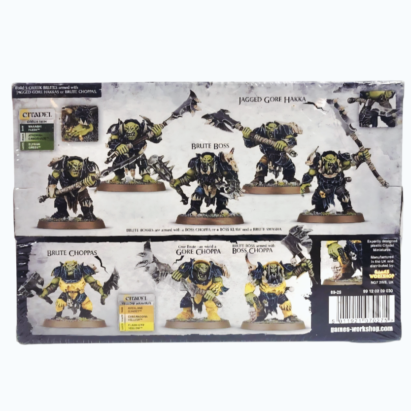 NIB *Warhammer Age of Sigmar Ironjawz Orruk Greenskins Brutes