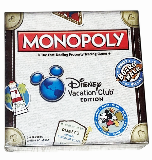 NIB *Monopoly Disney Vacation Club Edition Board Game Hasbro 2012