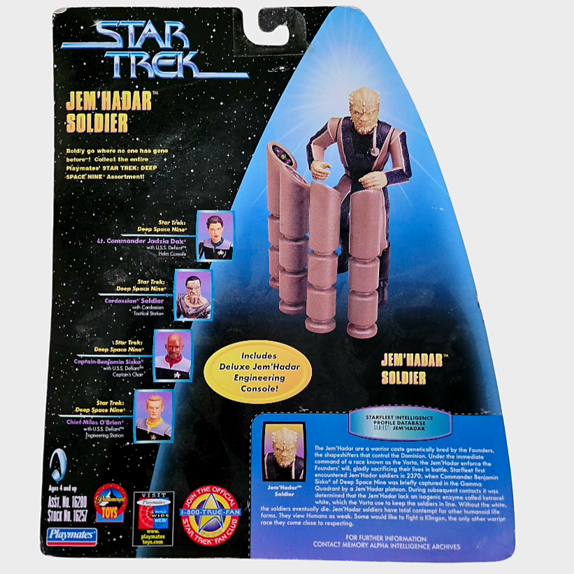 NIB *Star Trek "JEM'HADER SOLDIER" Action Figure 1998