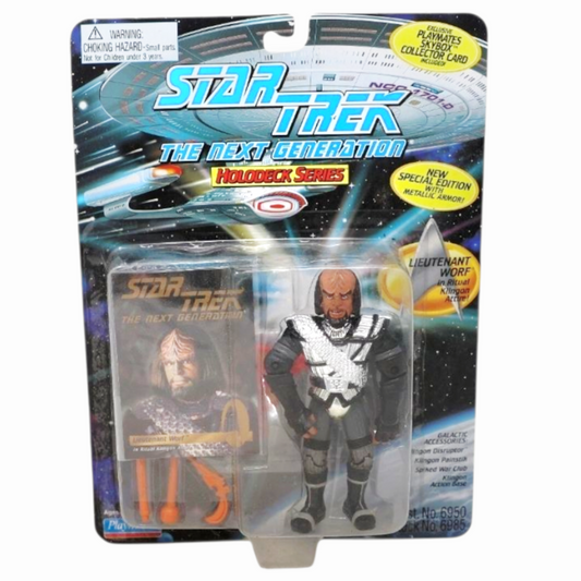 NIB *Star Trek: The Next Generation "Lieutenant Worf" Action Figure 1995