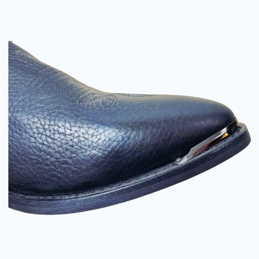 NWT *Masterson Boot Women Black Western Leather Cowboy RB7482 (11M)