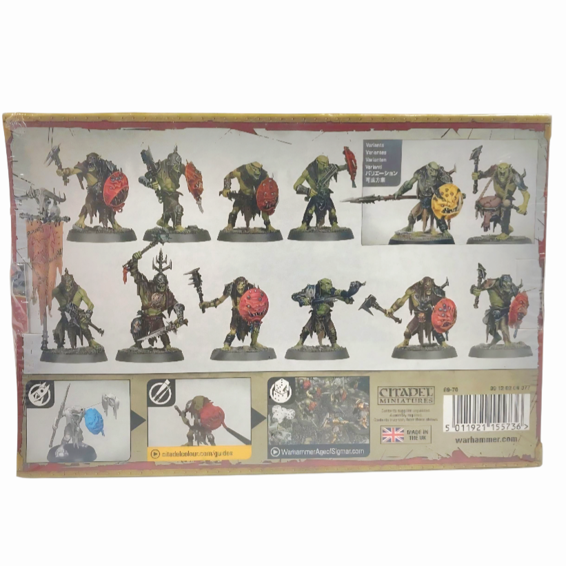 NIB *WARHAMMER Age of Sigmar Orruk Warclans Gutrippaz Minatures