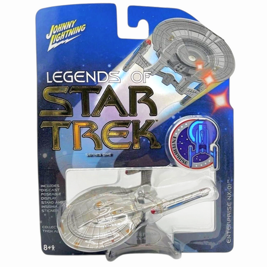 NIP *Johnny Lightning Legends of Star Trek Series One Enterprise NX-01