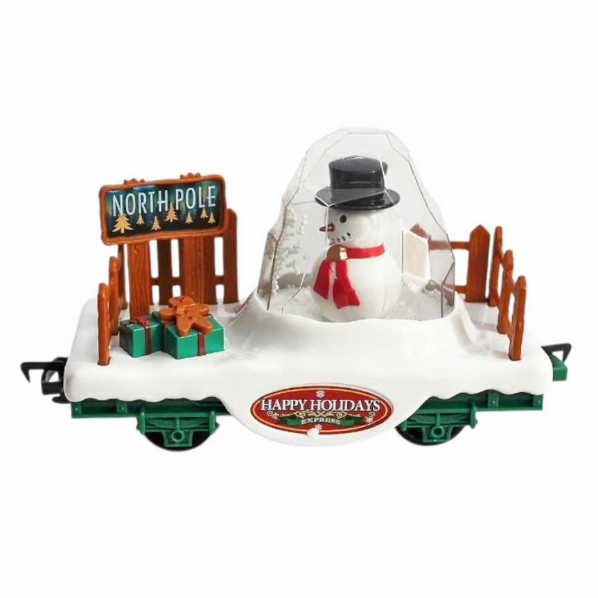 NIB *Eztec Santa Express Christmas Train Set Holiday Decor (41 Pieces)