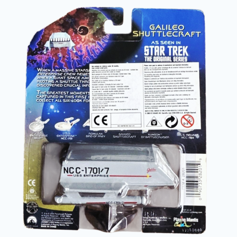 NIP *Johnny Lightning Legends Star Trek Galileo Shuttlecraft Series 1