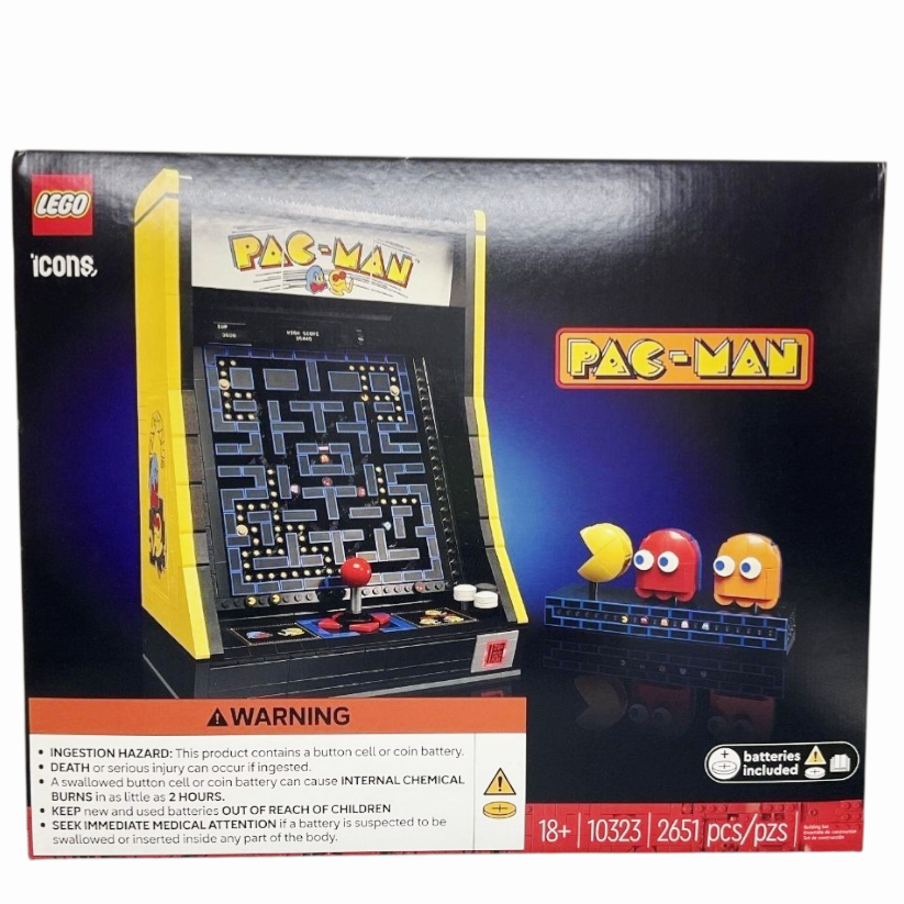 NIB *LEGO Icons "PAC-MAN" Arcade Building Set #10323 (2651 pcs)