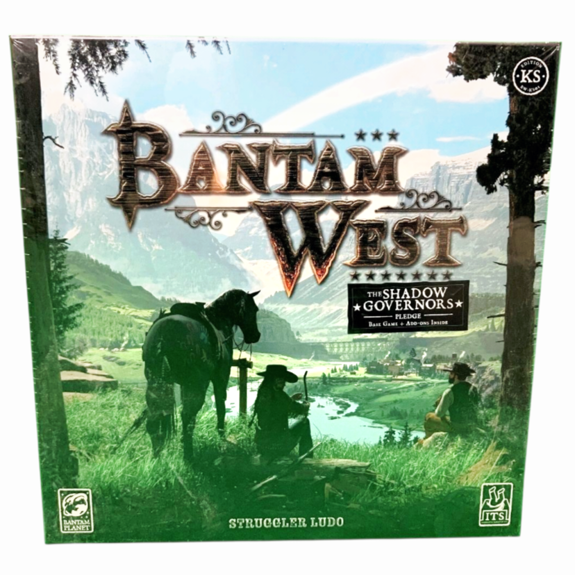NIB *Bantam West Shadow Governors Pledge+ Edition Board Game