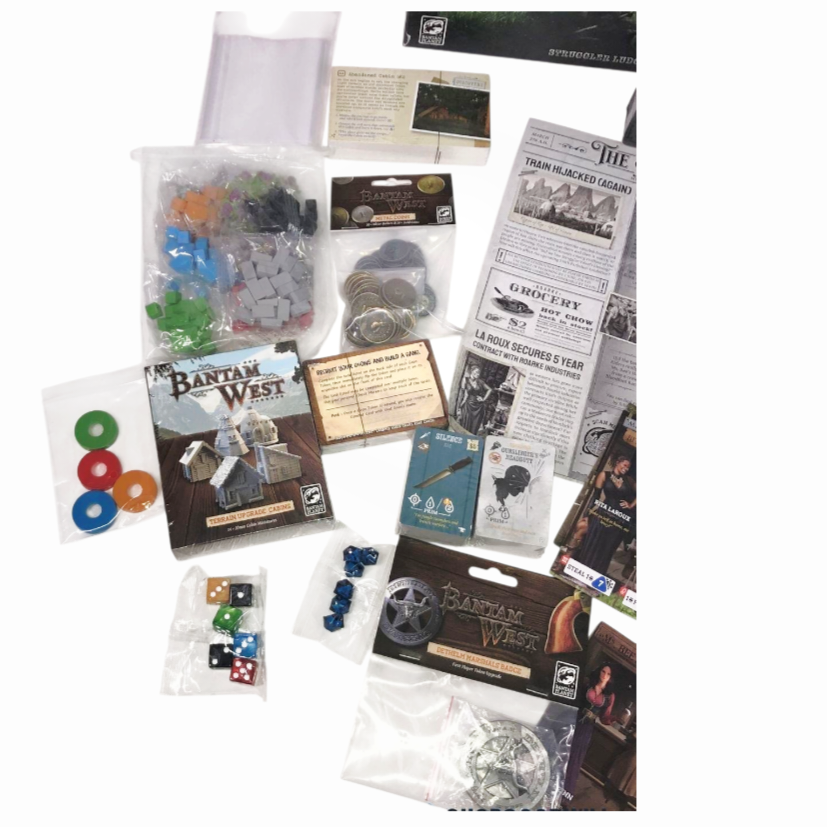 NIB *Bantam West Shadow Governors Pledge+ Edition Board Game