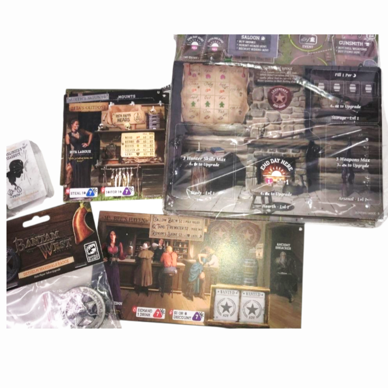 NIB *Bantam West Shadow Governors Pledge+ Edition Board Game