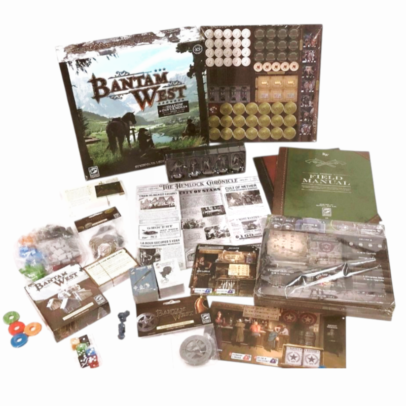 NIB *Bantam West Shadow Governors Pledge+ Edition Board Game