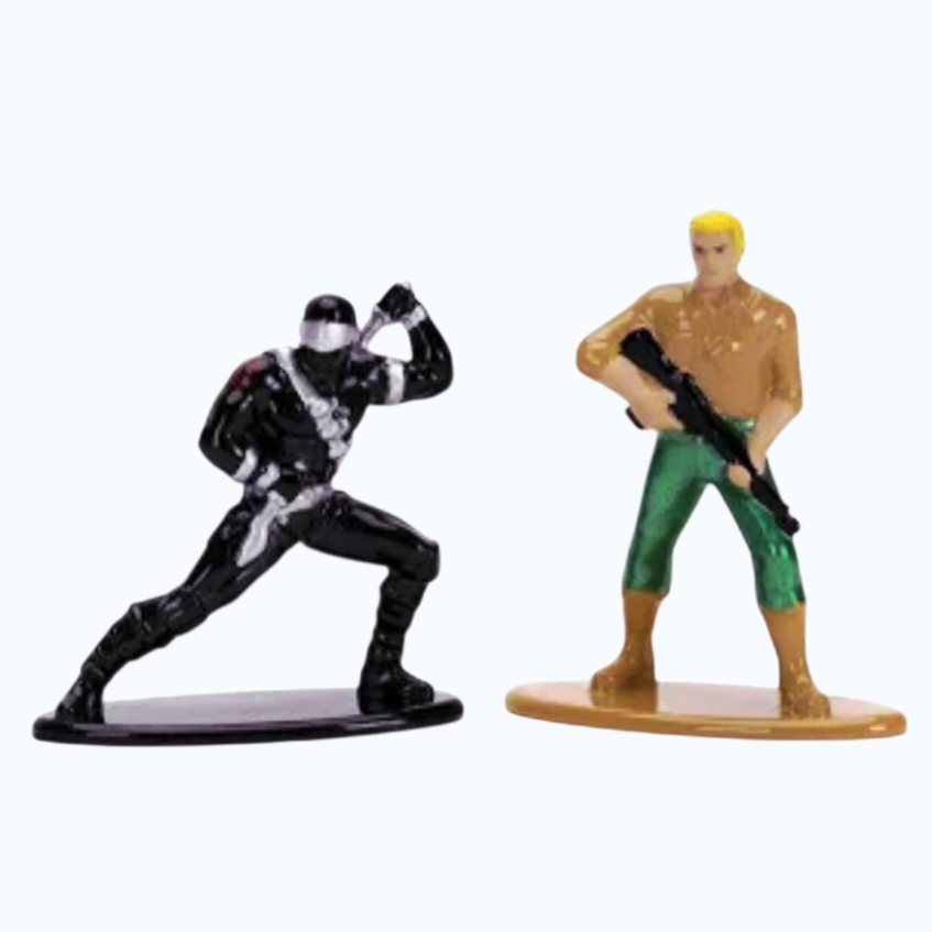 NIB *G.I. Joe Nano MetalFigs Mini-Figure 6-Pack Jada Toys