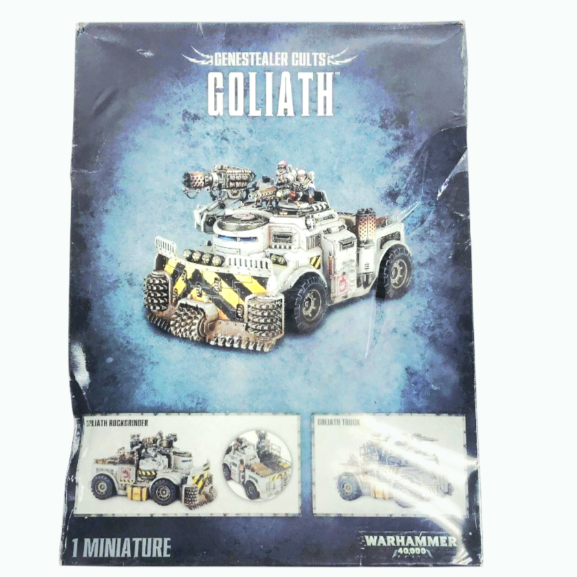NIB *Warhammer 40000 GeneStealer Cults Goliath Rockgrinder Truck
