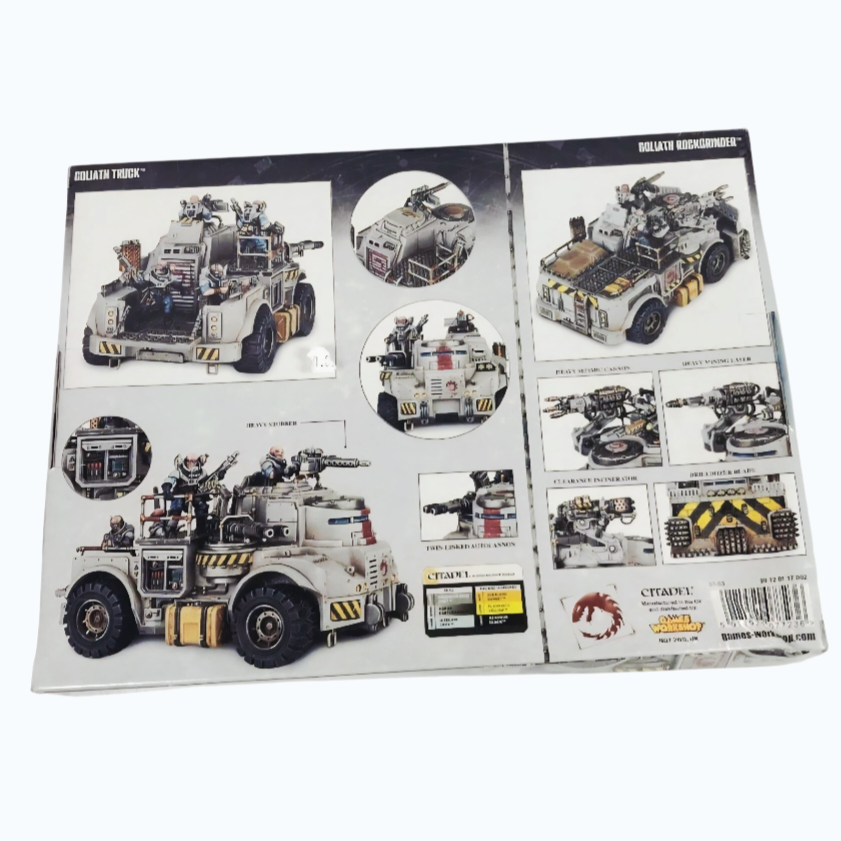NIB *Warhammer 40000 GeneStealer Cults Goliath Rockgrinder Truck