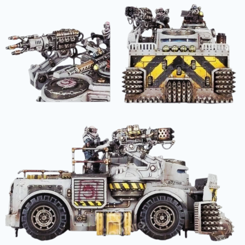 NIB *Warhammer 40000 GeneStealer Cults Goliath Rockgrinder Truck
