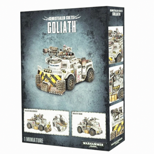 NIB *Warhammer 40000 GeneStealer Cults Goliath Rockgrinder Truck