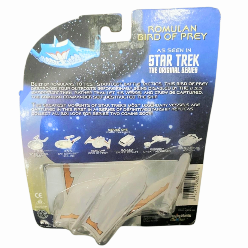 NIP *Johnny Lightning Legends Star Trek Romulan Bird of Prey Series 1