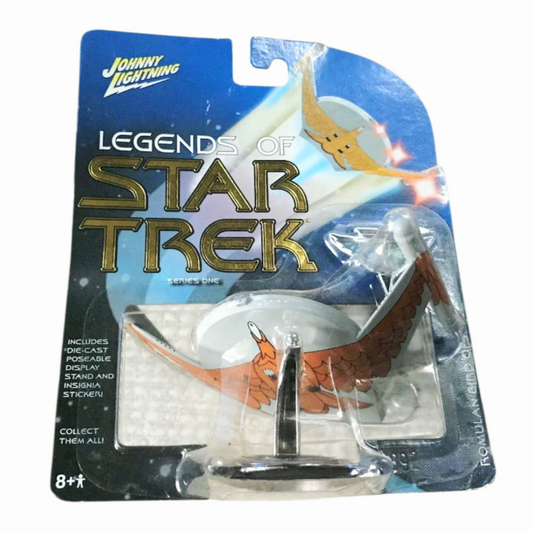 NIP *Johnny Lightning Legends Star Trek Romulan Bird of Prey Series 1