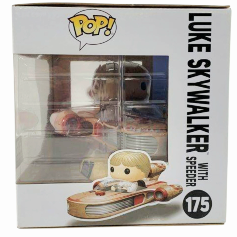 NIB *Funko Pop! Disney Star Wars #175 Luke Skywalker w/ Speeder Figure