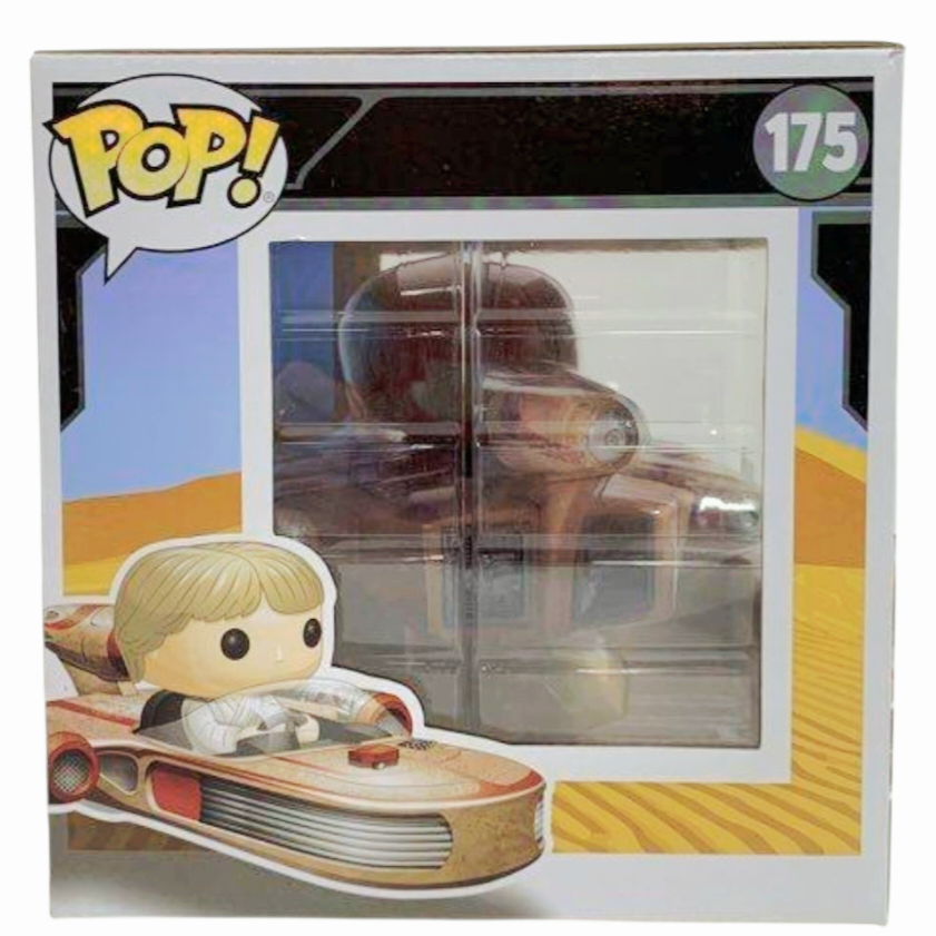 NIB *Funko Pop! Disney Star Wars #175 Luke Skywalker w/ Speeder Figure