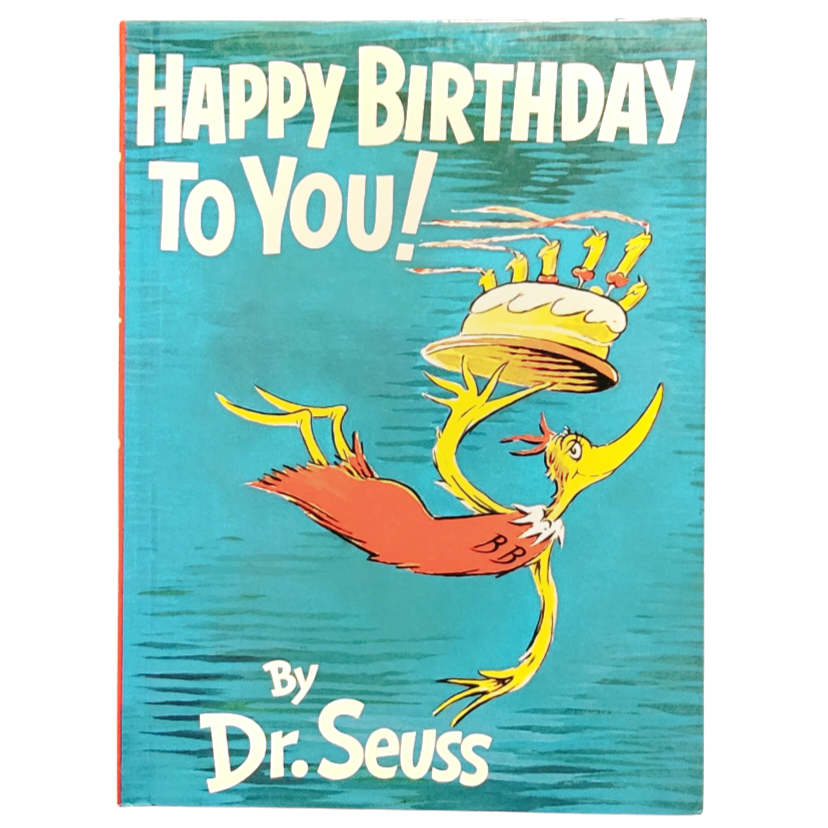 Vintage *Dr. Seuss "Happy Birthday To You!" Hardcover Book