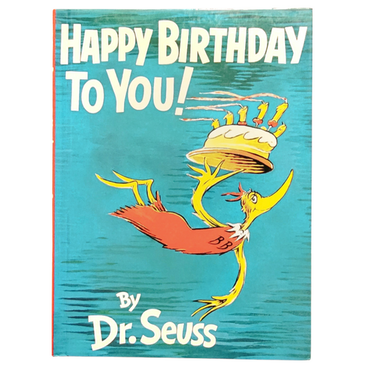 Vintage *Dr. Seuss "Happy Birthday To You!" Hardcover Book
