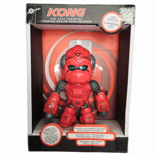 NIB *Braha 'KING KONG' Die Cast Interactive Action Figure - Plays Sound