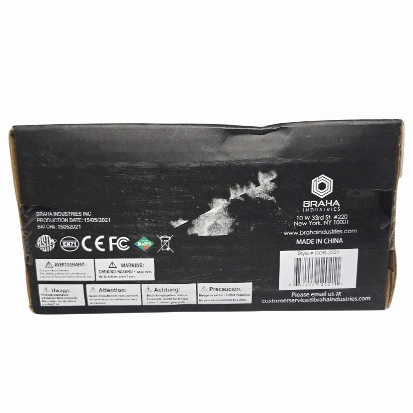 NIB *Braha 'KING KONG' Die Cast Interactive Action Figure - Plays Sound