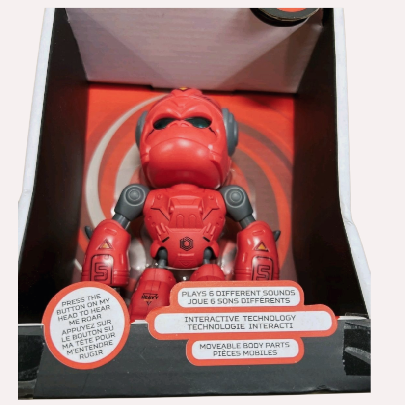 NIB *Braha 'KING KONG' Die Cast Interactive Action Figure - Plays Sound