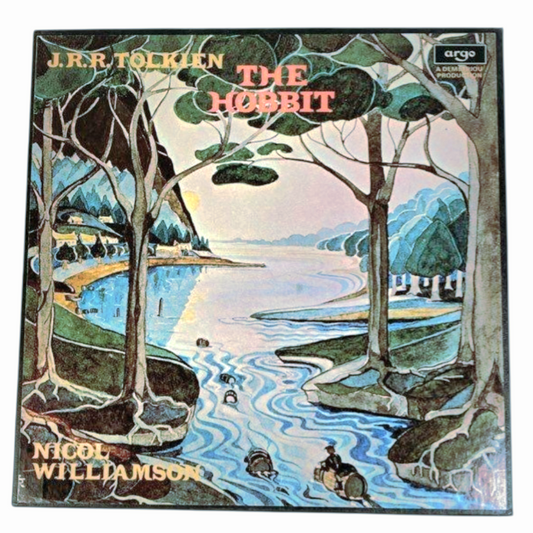 L@@K *J.R.R. Tolkien: The Hobbit 4/LP Read by Nicol Williamson (Argo ZPL 1196/9)