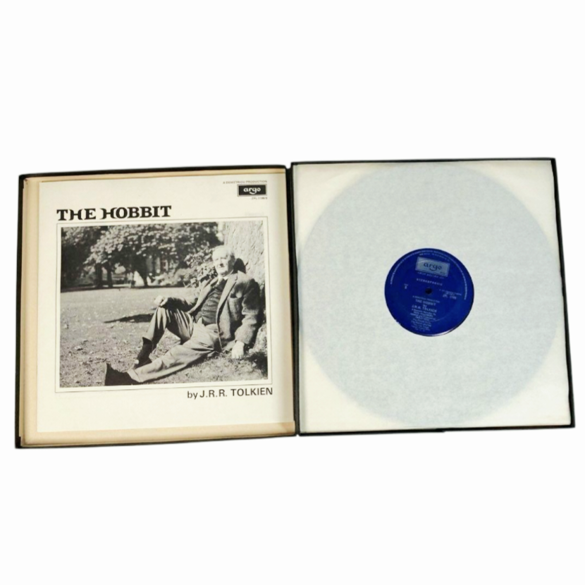 L@@K *J.R.R. Tolkien: The Hobbit 4/LP Read by Nicol Williamson (Argo ZPL 1196/9)