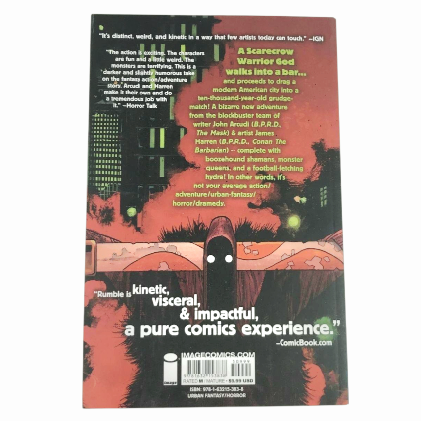 Rumble *Novels Vol. 1-3, Image Comic Books (John Arcudi/James Harren)