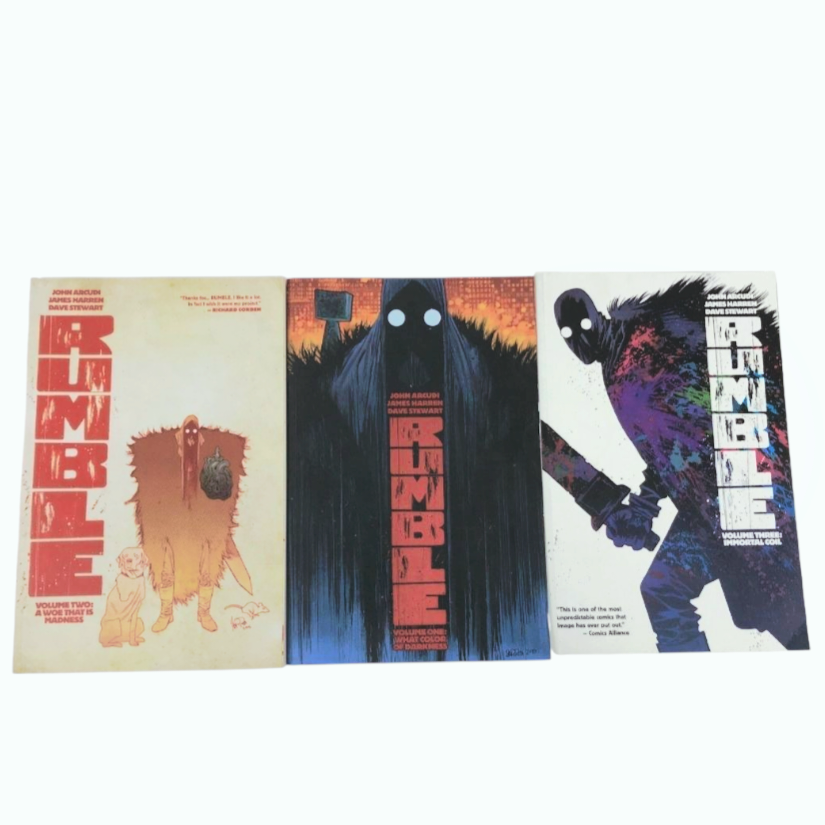 Rumble *Novels Vol. 1-3, Image Comic Books (John Arcudi/James Harren)