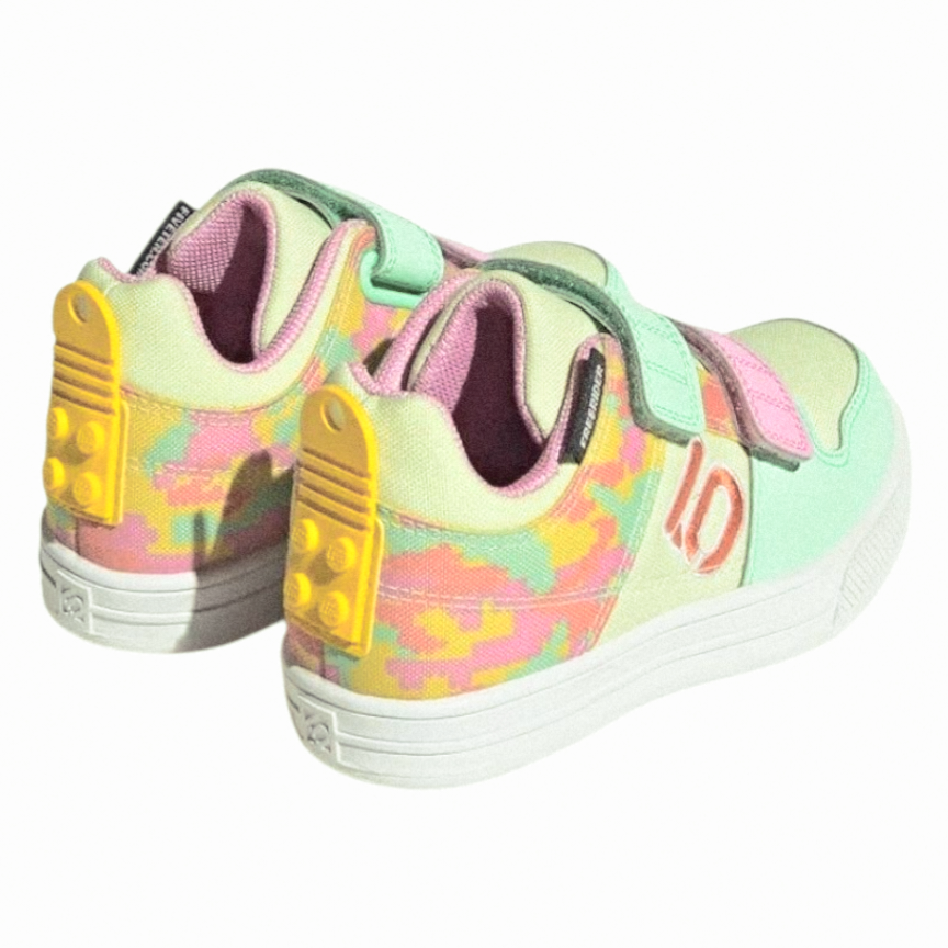 NIB *Adidas Five Ten FreeRider  Lego Mountain Bike Shoes Kids' Green (sz 1)