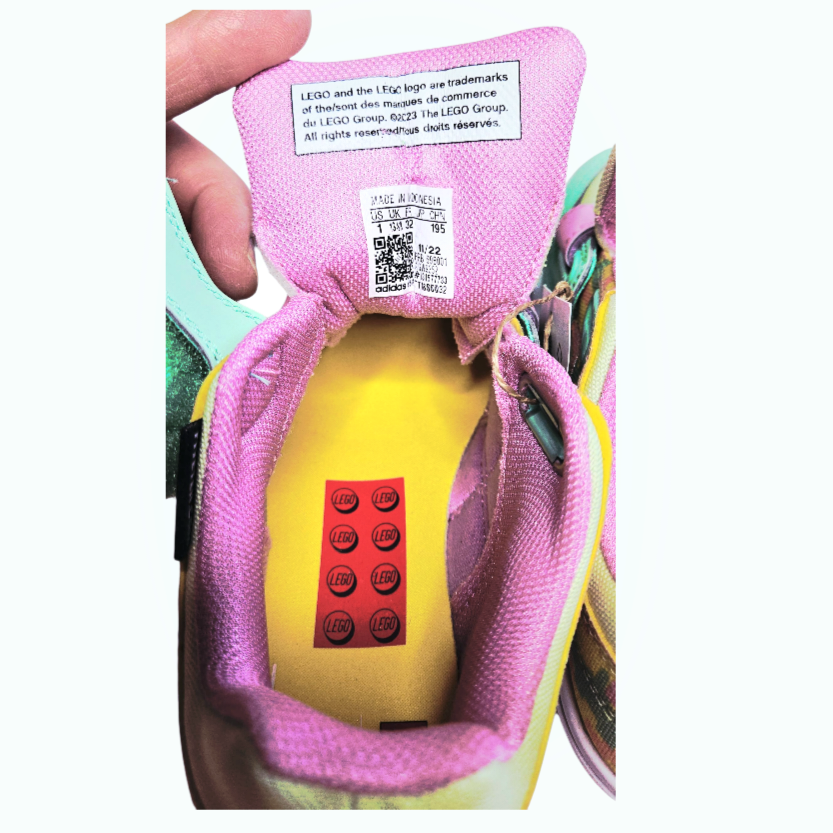 NIB *Adidas Five Ten FreeRider  Lego Mountain Bike Shoes Kids' Green (sz 1)