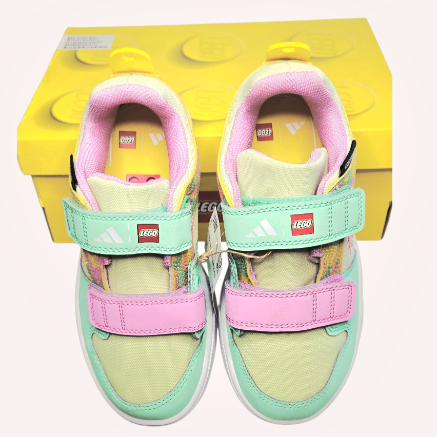 NIB *Adidas Five Ten FreeRider  Lego Mountain Bike Shoes Kids' Green (sz 1)