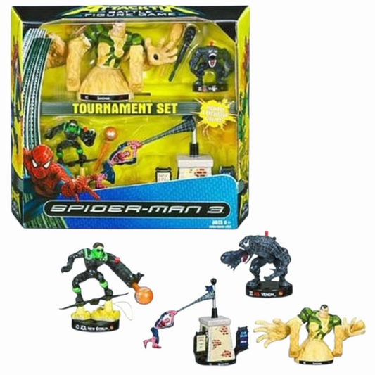 NIB *Attacktix: Battle Figure Game "Spider-Man 3 Tournament Set"