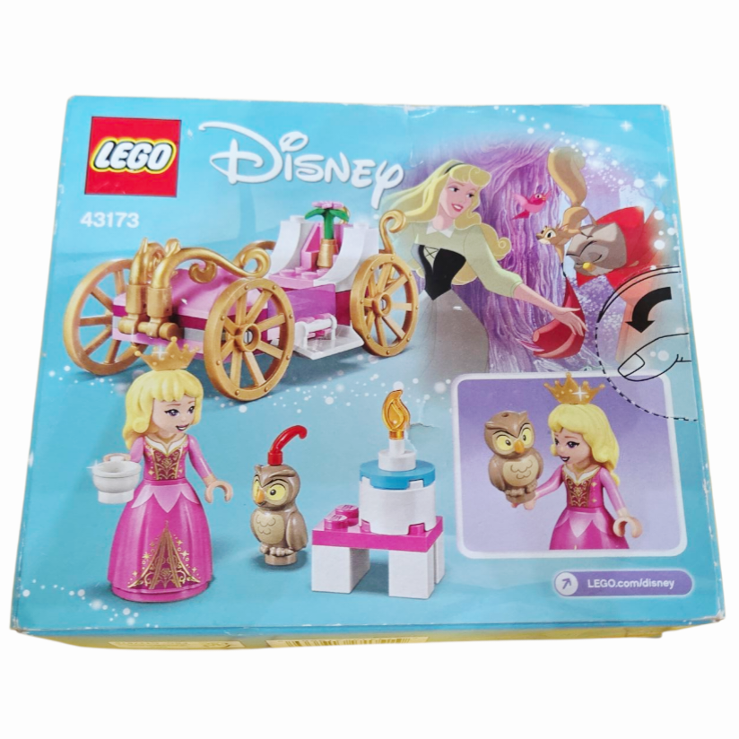 NIB *Lego Disney Princess "Aurora's Royal Carriage" 43173 Building Set [62 pcs]