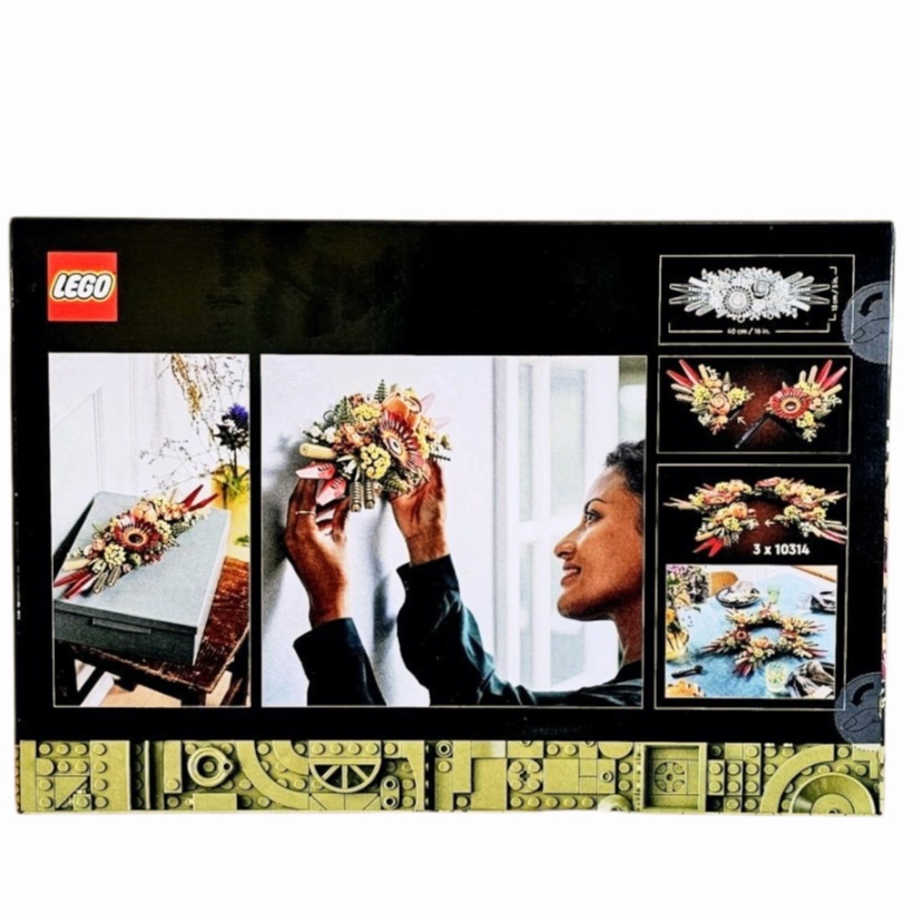 NIB/RETIRED *LEGO Botanical Collection Dried Flower Centerpiece (10314)