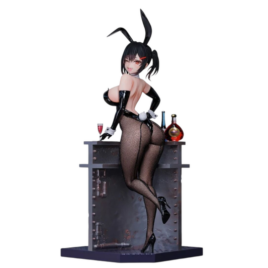 NIB *BearPanda [Bonus] Bunny Girl: Rin Illustration Asanagi 1/6 Anime Art Figure