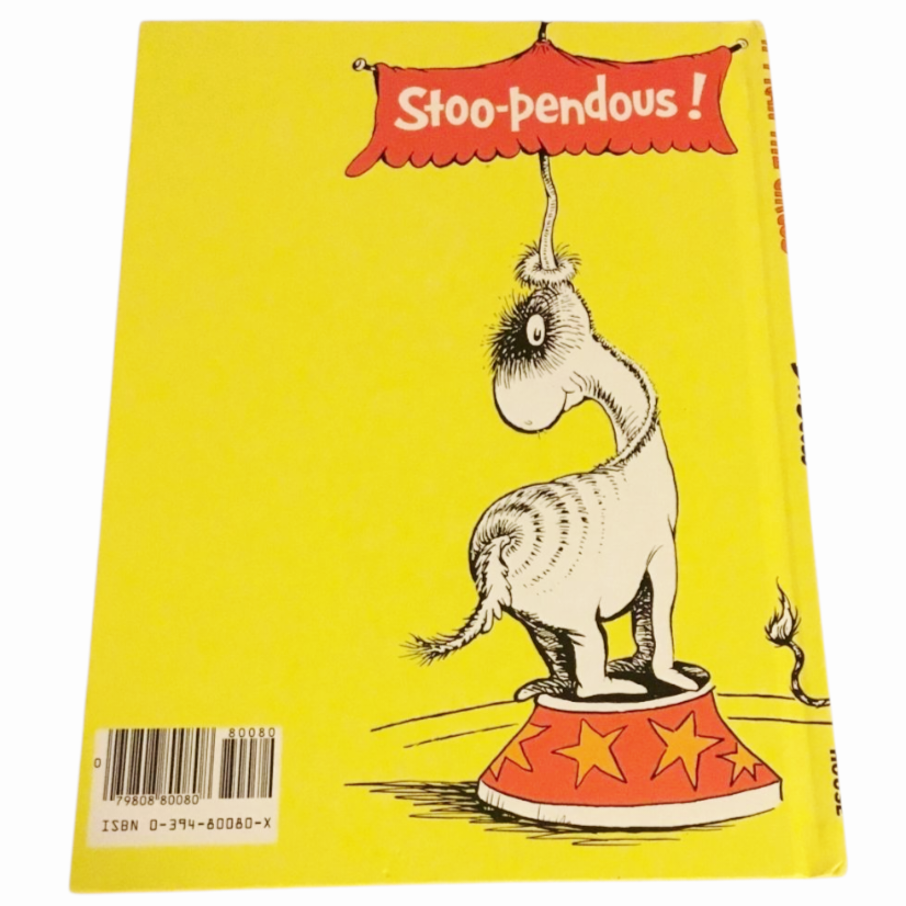 "IF I RAN THE CIRCUS" HB Book by Dr. Seuss (1956) Grolier Book Club