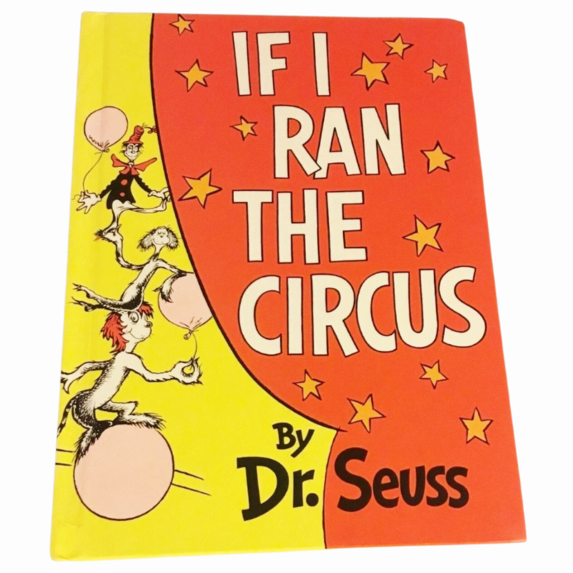 "IF I RAN THE CIRCUS" HB Book by Dr. Seuss (1956) Grolier Book Club