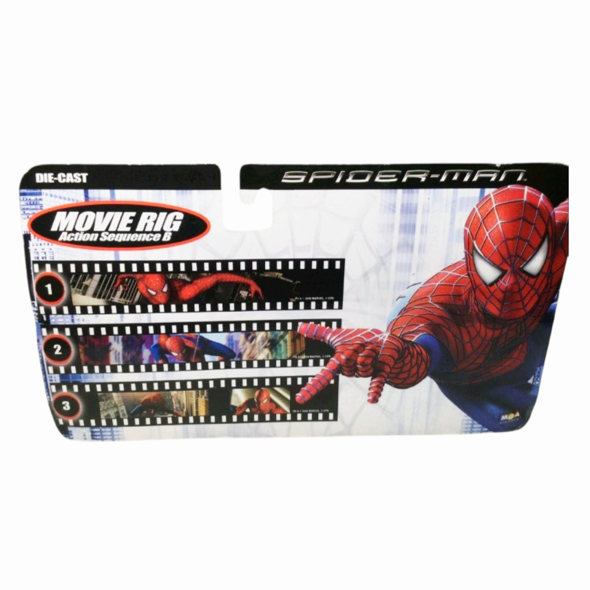 NIB *Spider-Man MOVIE RIG TRUCK Die Cast Action Sequence B +