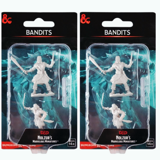 NIB *TWO (2) Dungeons & Dragons (D&D) Nolzur's Marvelous: Bandits (WZK73677)
