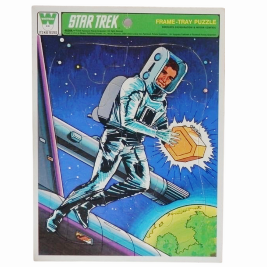 Great *Vintage (1979) TV “Star Trek” Whitman Frame Tray Puzzle Children’s #4520A